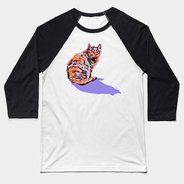 Kitty Baseball T-Shirt by khairzul